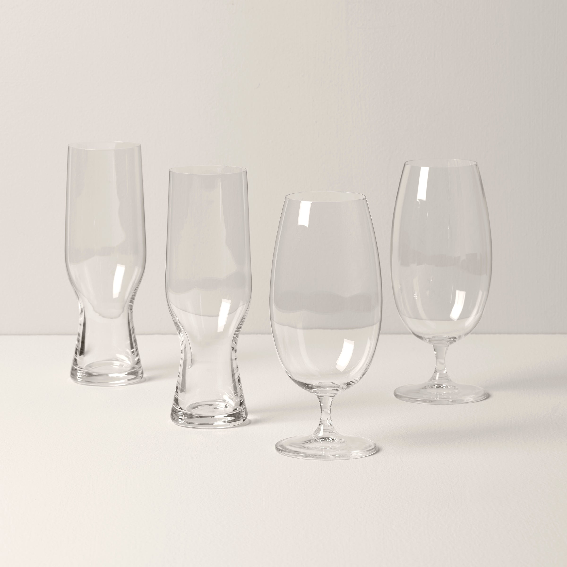 Tuscany Classics Assorted Beer Glasses, Set of 4
